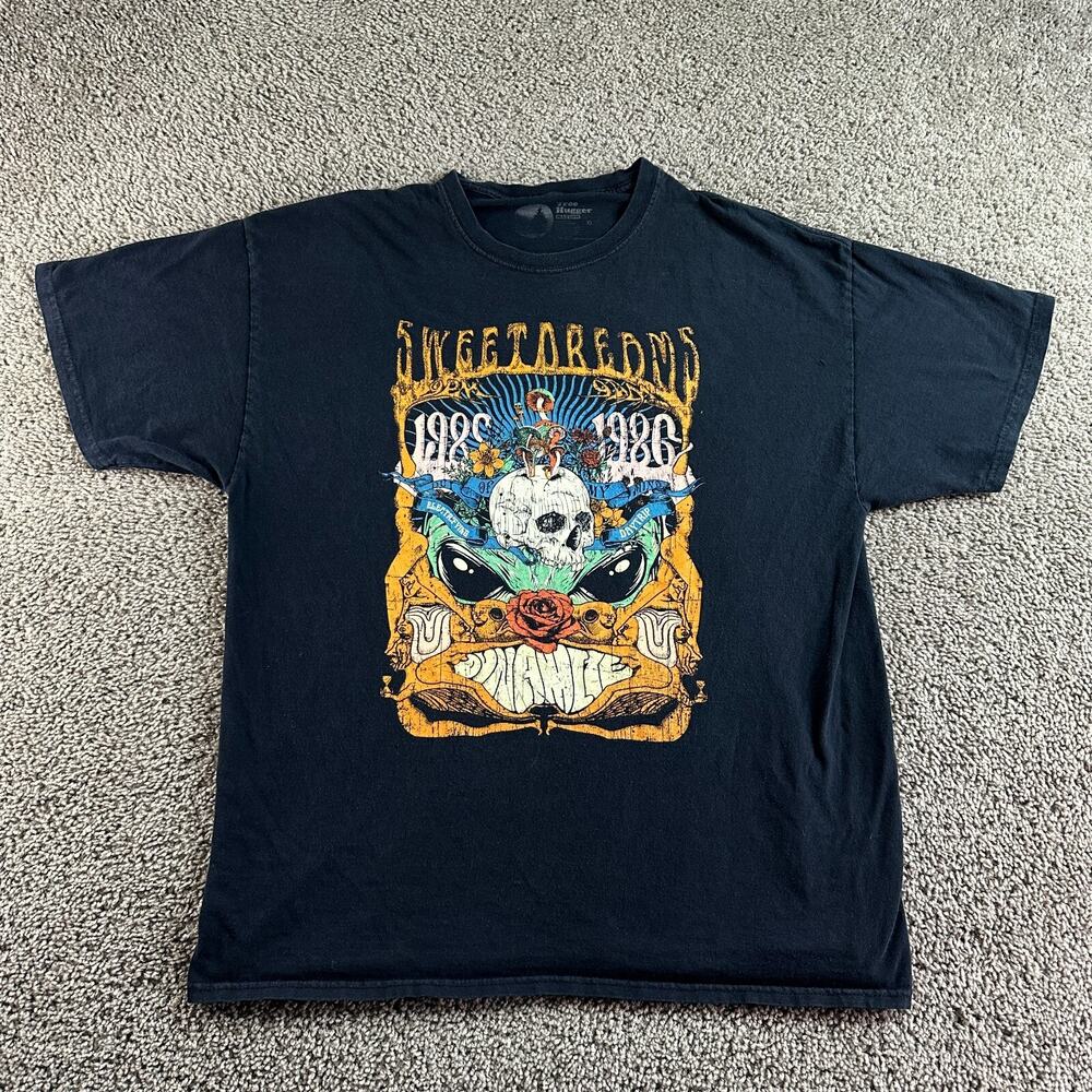 Tree Hugger Nation Shirt Mens Extra Large Black Orange Sweetdreams Dynamite